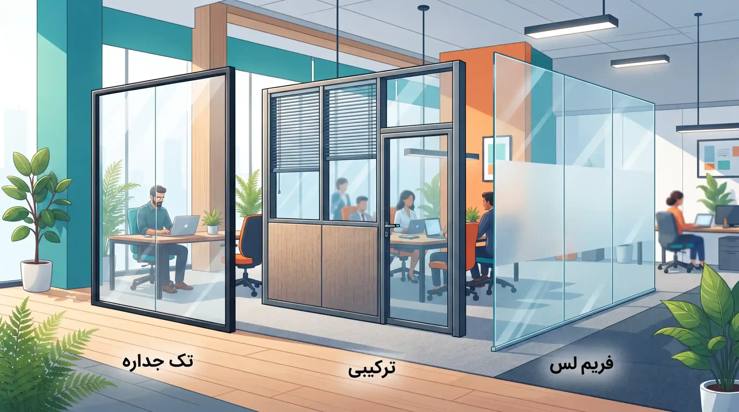 📊 مقایسه پارتیشن دوجداره ترکیبی با مدلهای تک جداره و فریم لس