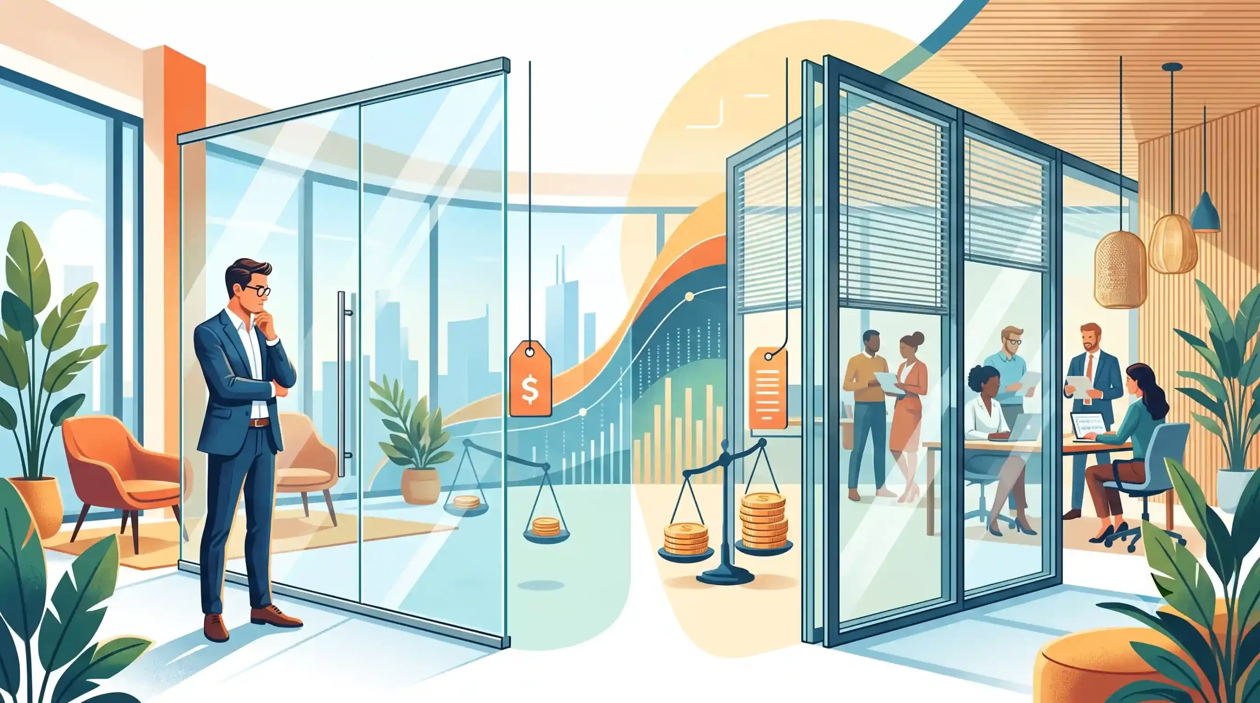 🚪 مقایسه پارتیشن فریم لس با مدل‌های دوجداره ترکیبی از نظر قیمت