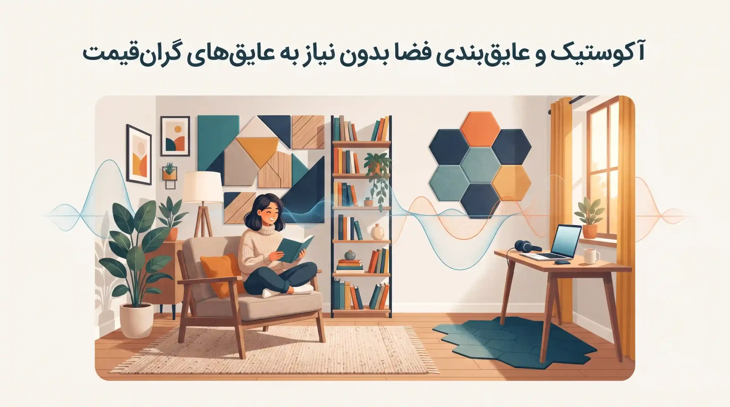 🤫 آکوستیک و عایقبندی فضا بدون نیاز به عایقهای گرانقیمت