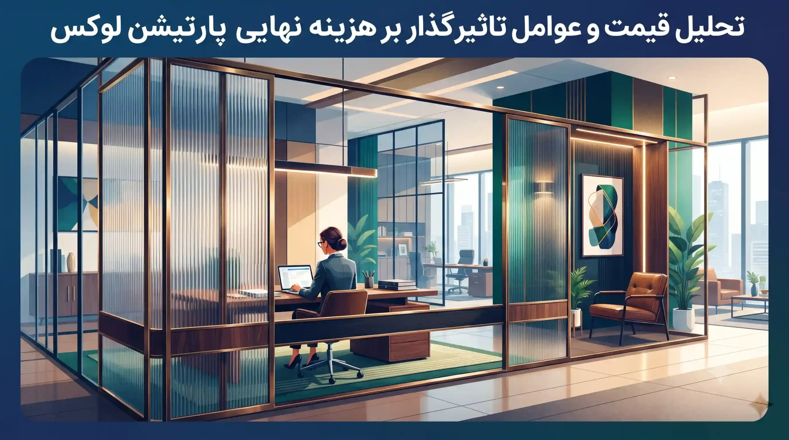 💰 تحلیل قیمت و عوامل تاثیرگذار بر هزینه نهایی پارتیشن لوکس