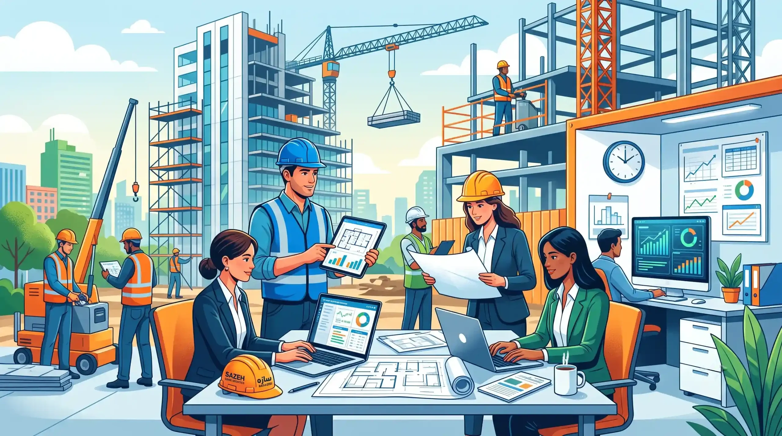 🏢 خدمات تخصصی اداری سازه و مزایای پیاده‌سازی حرفه‌ای