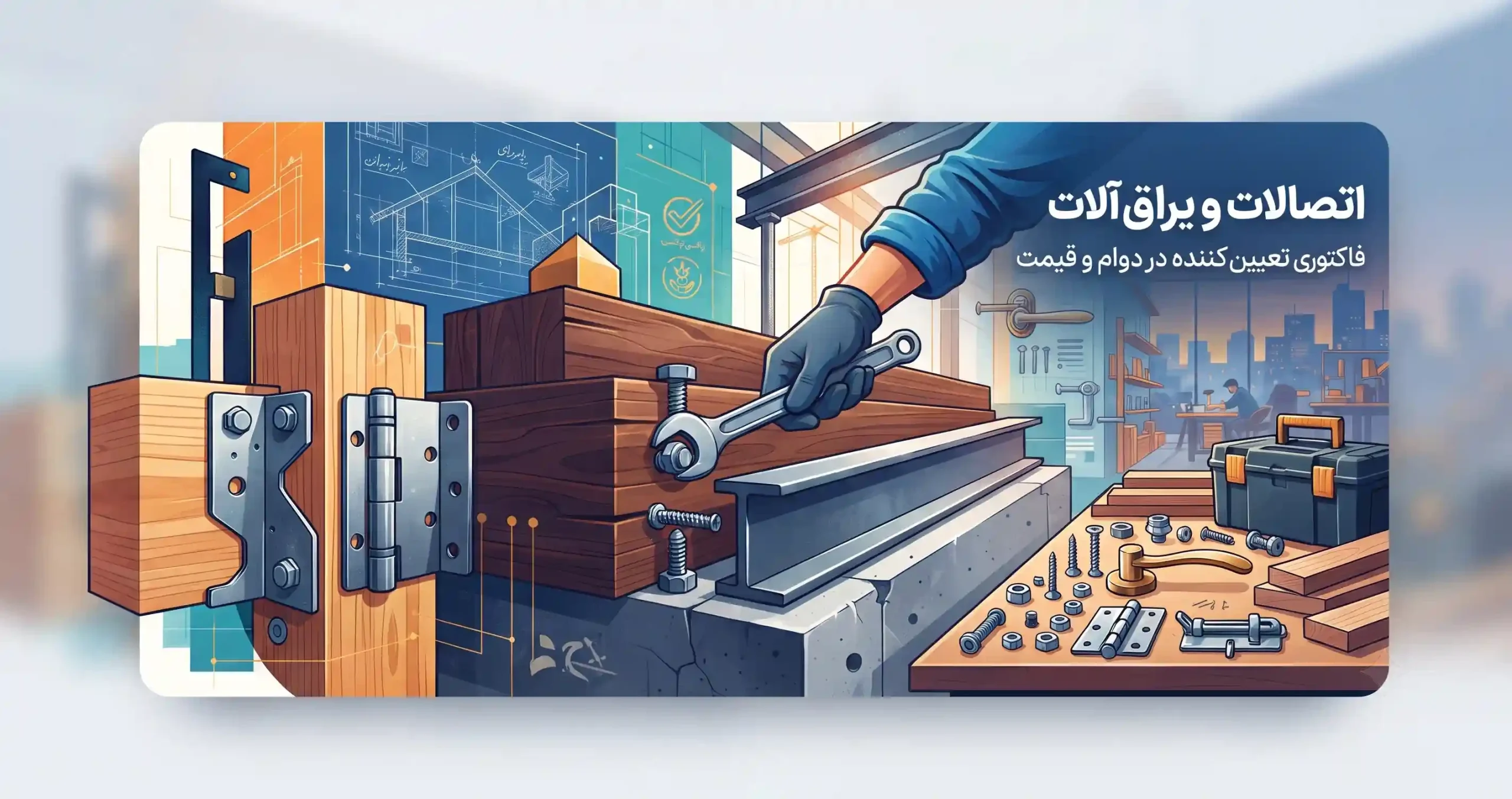 🛠️ اتصالات و یراق آلات فاکتوری تعیین کننده در دوام و قیمت