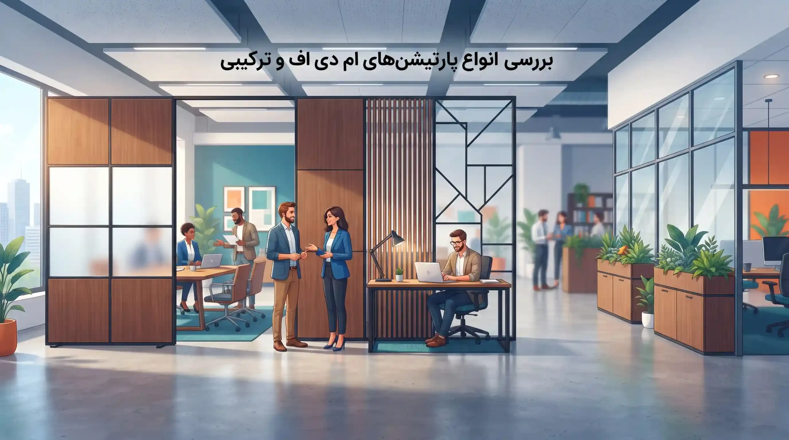 💎 بررسی انواع پارتیشن‌های ام دی اف و ترکیبی