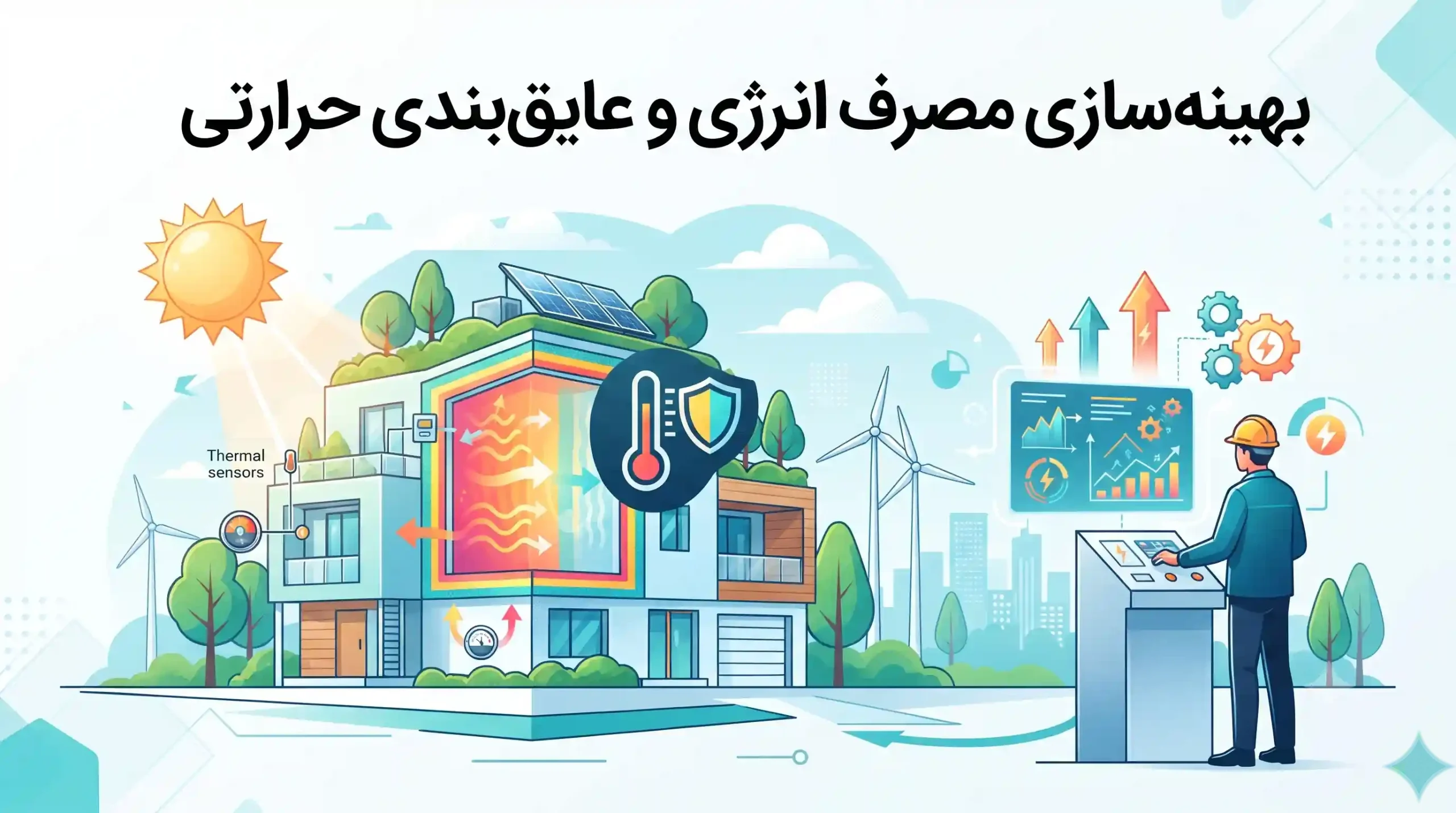 🌡️ بهینهسازی مصرف انرژی و عایقبندی حرارتی