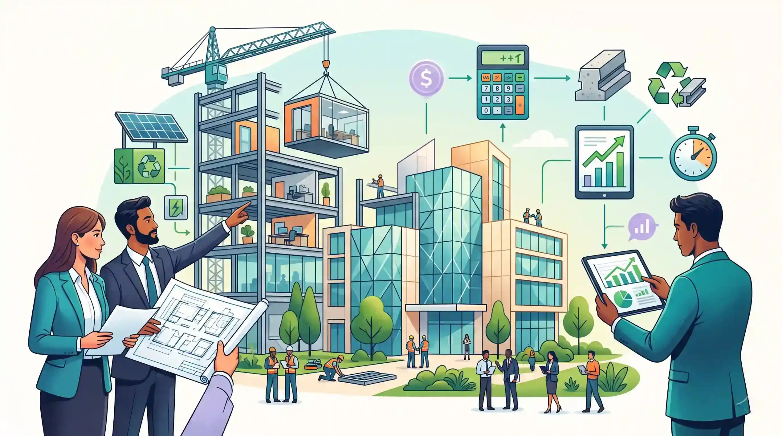 🏢 اداری سازه؛ ارائه‌دهنده راهکارهای مهندسی‌شده و مقرون‌به‌صرفه