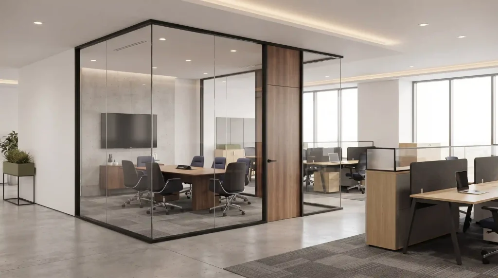 پروژه های موفق شرکت پارتیشن اداری سازه در فضای اداری