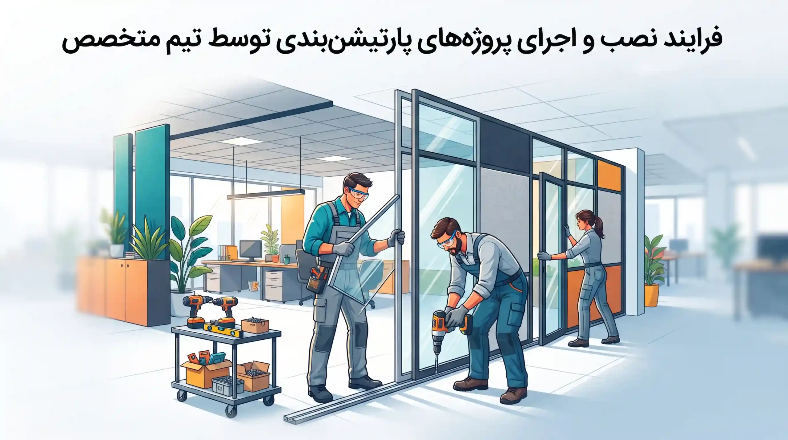 🌟 چشمانداز آینده و جمعبندی در انتخاب بهترین پارتیشن فریملس اداری